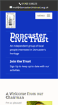 Mobile Screenshot of doncastercivictrust.org.uk
